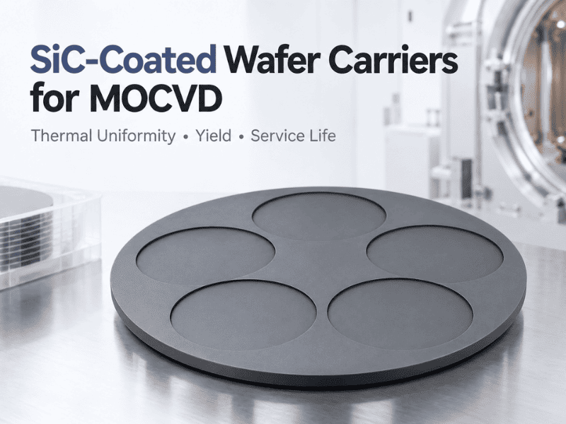 MOCVDக்கான SiC-கோடட் வேஃபர் கேரியர்கள்: வெப்ப சீரான தன்மை, மகசூல் மற்றும் சேவை வாழ்க்கை