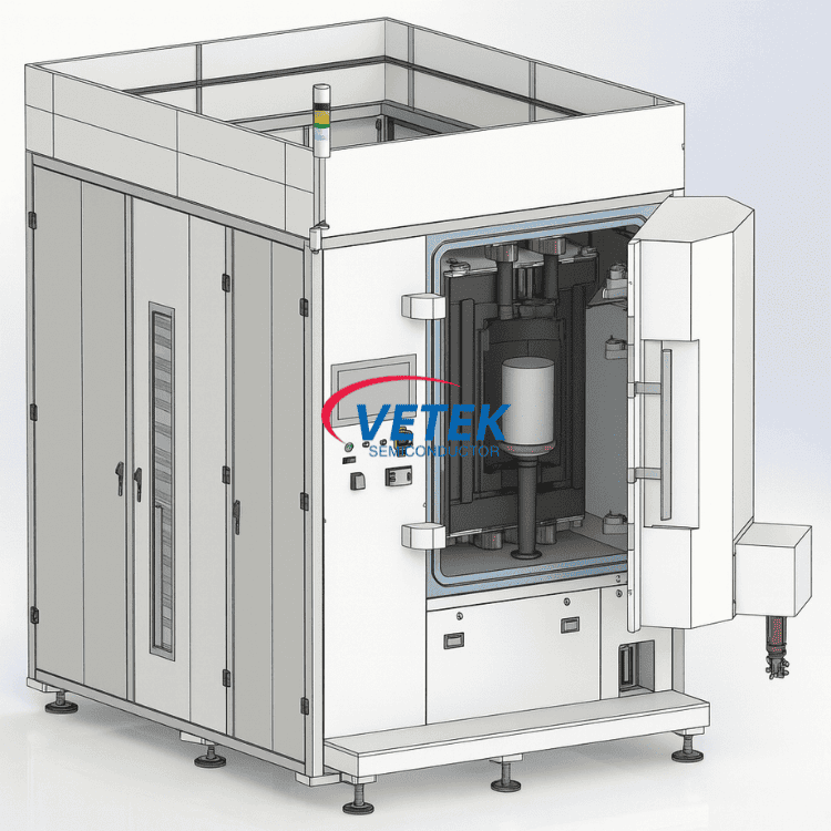 பெரிய அளவிலான எதிர்ப்பு வெப்பமூட்டும் SiC படிக வளர்ச்சி உலை